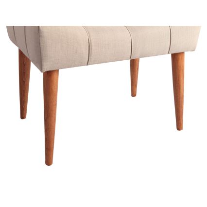 Pouf LUMI 40 x 58 cm crème