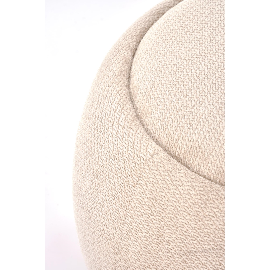 Pouf PAKS Ø 50 cm beige