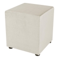 Pouf SIX 40x40 cm crème