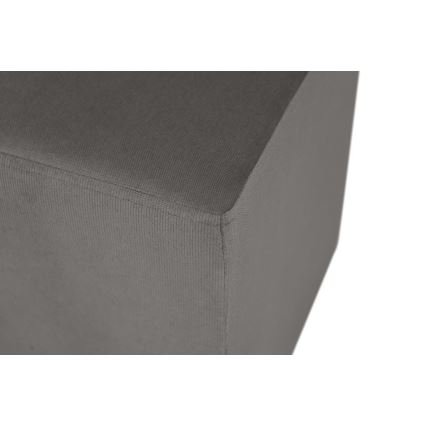 Pouf SIX 40x40 cm gris