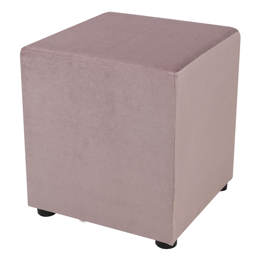 Pouf SIX 40x40 cm rose