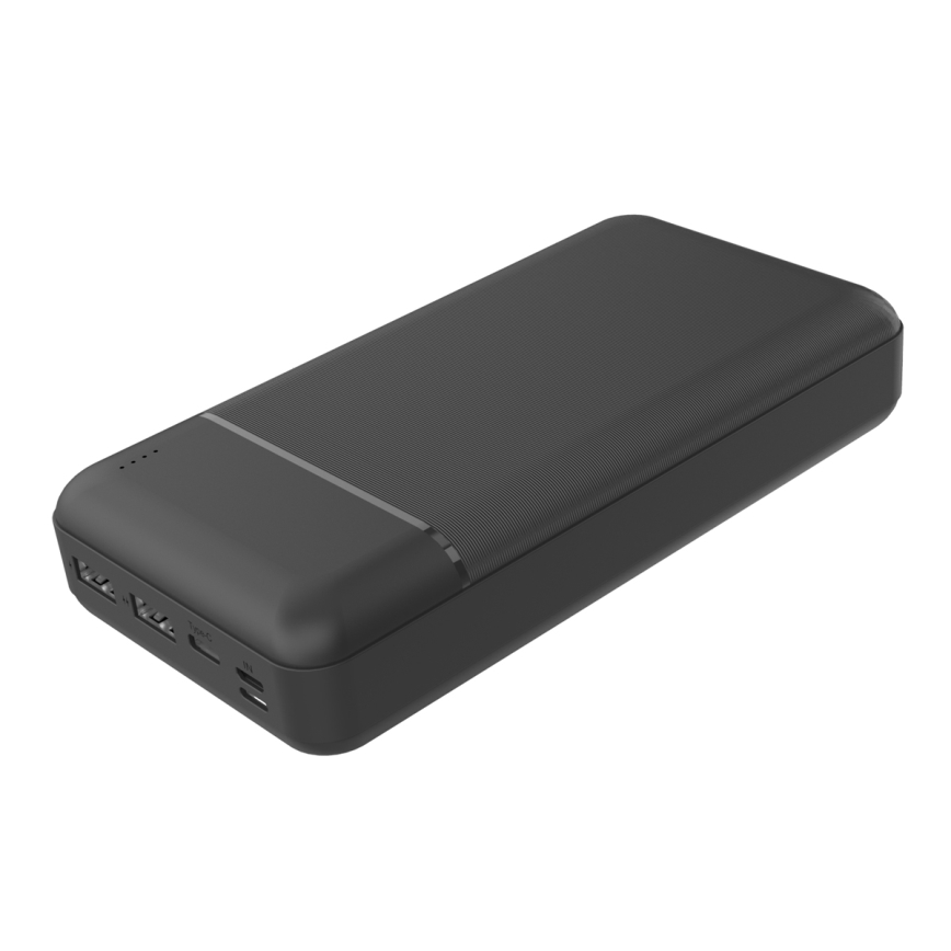 Power Bank 30000 mAh 3,7V zwart