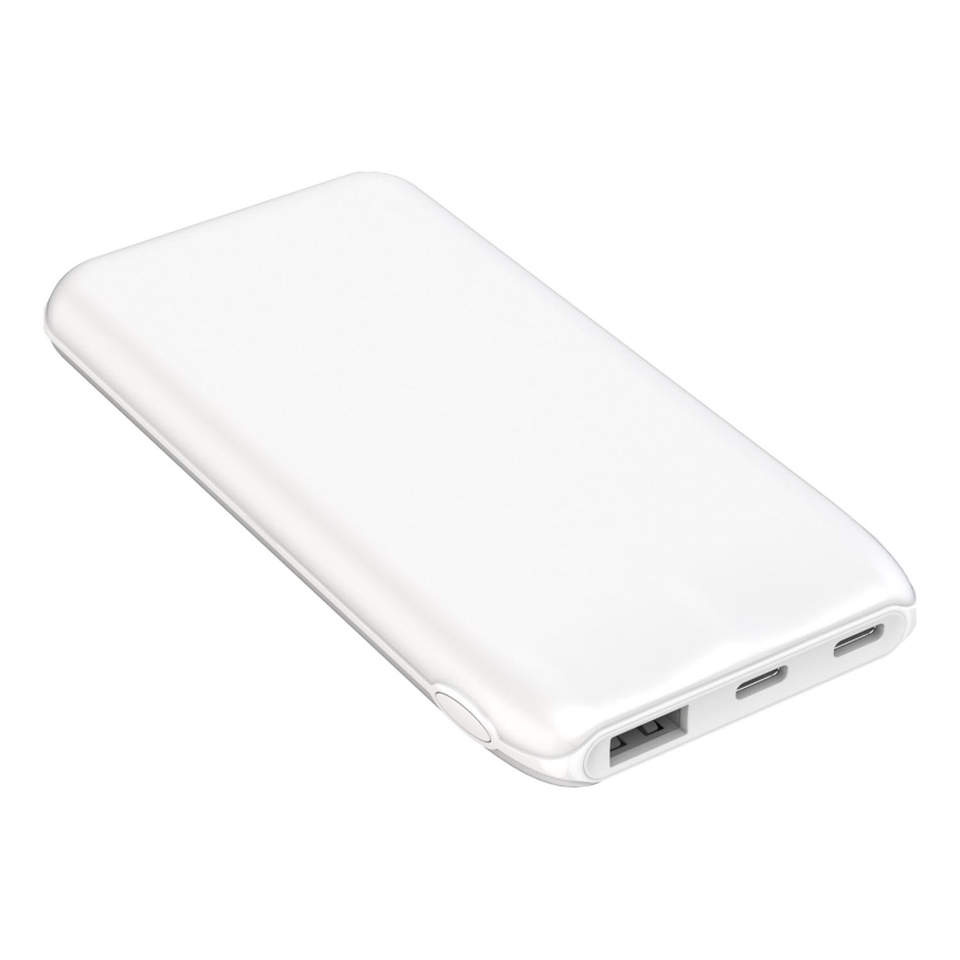 Powerbank 10000 mAh 10W Power Delivery 2xUSB-C + 1xUSB-A wit