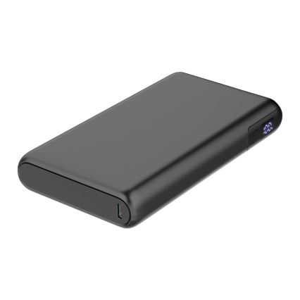 Powerbank met LED scherm Power Delivery 30000 mAh/100W/3,7V zwart