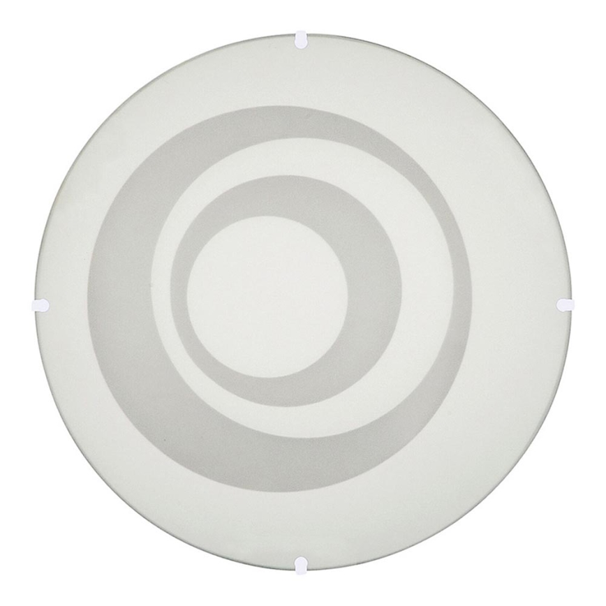 Prezent 1328 - Vervangend glas voor plafondlamp RINGS E27