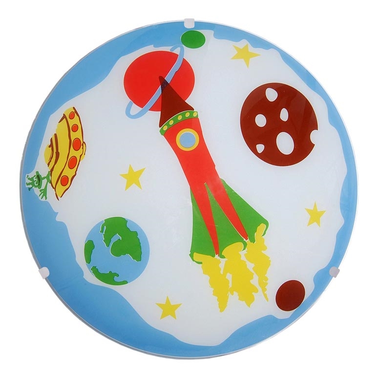 Prezent 1361 - Vervangend glas voor plafondlamp ROCKET E27