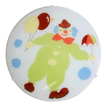Prezent 1362 - Verre de rechange pour plafonnier CLOWN E27