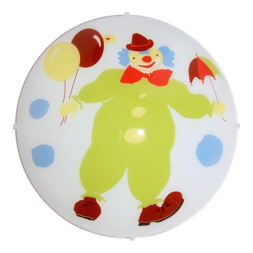 Prezent 1366 - Vervangend glas voor plafondlamp CLOWN E27