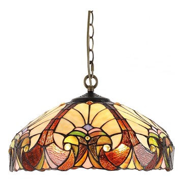 Prezent 1700 - Kroonluchter aan ketting TIFFANY XX 2xE27/60W/230V