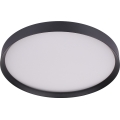 Prezent 17317 - Plafonnier LED dimmable MAYSA LED/72W/230V 3000/4000/6000K Ø 77 cm noir
