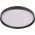 Prezent 17317 - Plafonnier LED dimmable MAYSA LED/72W/230V 3000/4000/6000K Ø 77 cm noir