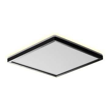 Prezent 27311 - Plafonnier salle de bain CORDIA SQ LED/12W/230V 3000/6000K IP54 noir