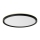 Prezent 27314 - LED Badkamer plafondlamp CORDIA LED/24W/230V 3000/6000K IP54 zwart