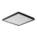 Prezent 27315 - Plafonnier salle de bain CORDIA SQ LED/24W/230V 3000/6000K IP54 noir