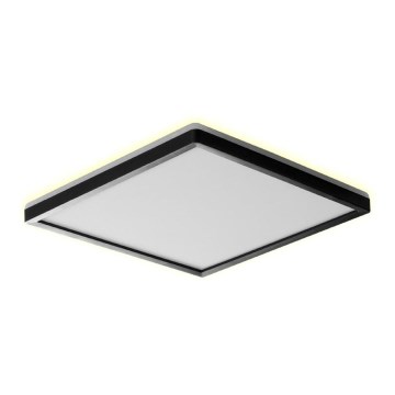 Prezent 27315 - Plafonnier salle de bain CORDIA SQ LED/24W/230V 3000/6000K IP54 noir