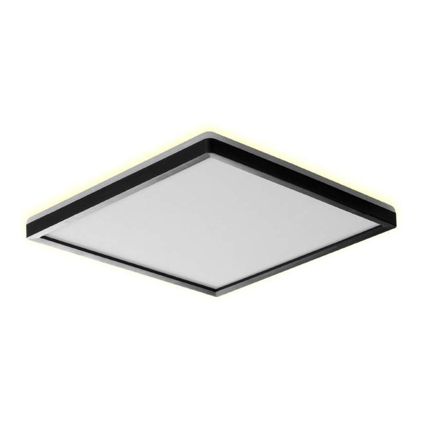 Prezent 27315 - Plafonnier salle de bain CORDIA SQ LED/24W/230V 3000/6000K IP54 noir