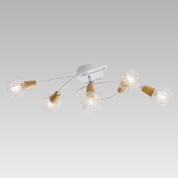 Prezent 27506 - Plafondlamp TAMETA 5xE14/40W/230V