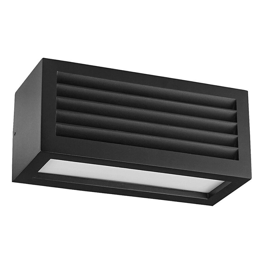 Prezent 31316 - Applique murale extérieure SUEZ 1xE27/18W/230V IP44 noir