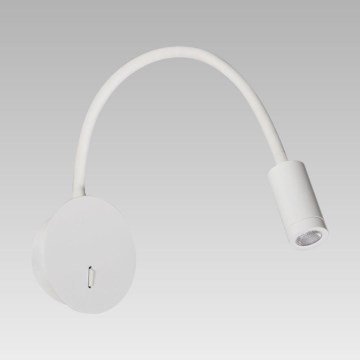 Prezent 32317 - LED Flexibele leeslamp NOIR 1xLED/3W/230V