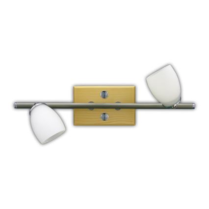 Prezent 393 - Verre de rechange pour applique murale QUART E14