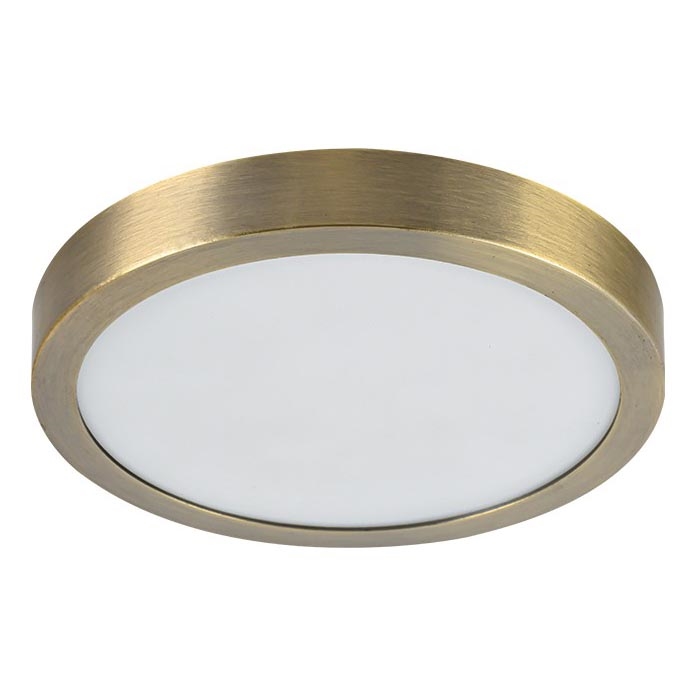 Prezent 49058 - LED Plafondlamp LENYS LED/9W/230V 4000K diameter 12 cm messing