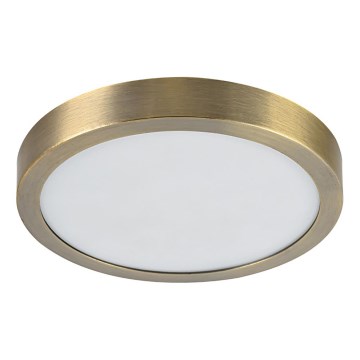 Prezent 49060 - LED Plafondlamp LENYS LED/22W/230V 4000K diameter 22,5 cm messing