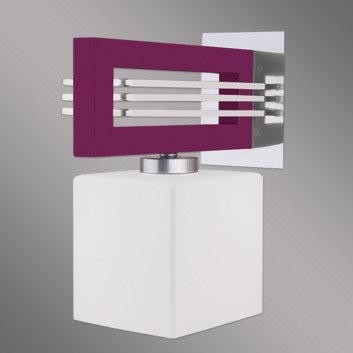 Prezent 51260 - Applique murale SANGA 1xE14/60W/230V violet