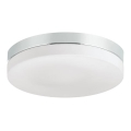 Prezent 67109 - Badkamer plafondlamp PILLS 1xE27/60W/230V IP44 glanzend chroom