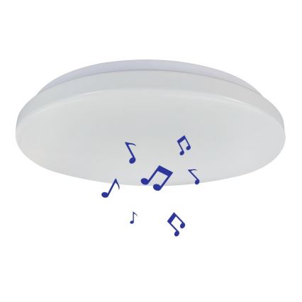 Prezent 70013 - LED RGB Dimbare plafondlamp met speaker BLISS LED/72W/230V 3000-6500K + afstandsbediening