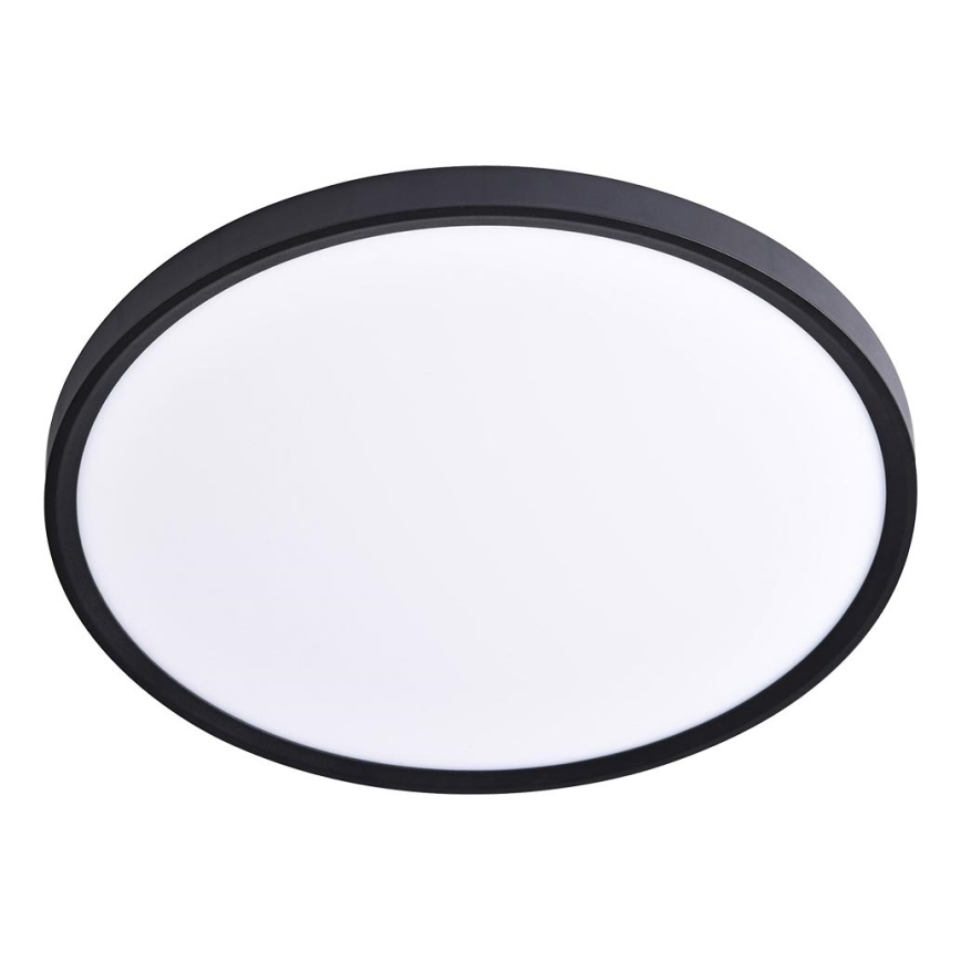 Prezent 70325 - Dimbare LED plafondlamp TRIMO LED/18W/230V 3000-6000K diameter 23 cm zwart