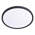 Prezent 70328 - Dimbare LED plafondlamp TRIMO LED/40W/230V 3000-6000K diameter 50 cm zwart