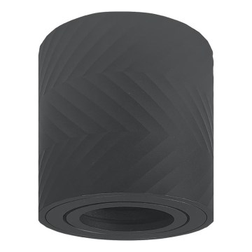 Prezent 71111 - Richtbare spotlamp LOTAR 1xGU10/50W/230V Ø 8 cm zwart