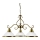 Prezent 75361 - Hanglamp aan een ketting VIOLA 3xE14/40W/230V goud