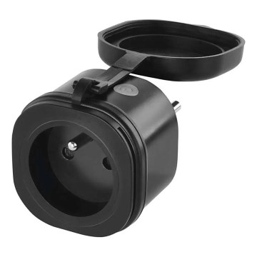 Prise connectée extérieure GoSmart 3680 W/230 V/16 A Tuya IP44