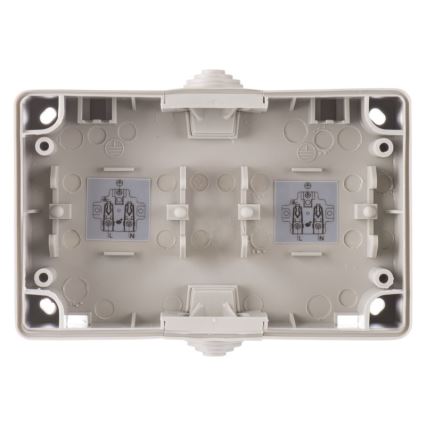 Prise d'extérieur FRENCH 250V/16A IP44 2Z