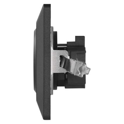Prise domestique 250V/16A anthracite