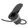 Prise encastrable avec couvercle coulissant — 1 prise secteur + USB-C + USB-A, noir