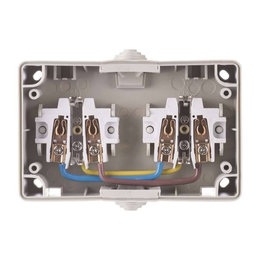 Prise extérieur SCHUKO 250V/16A IP44 2Z