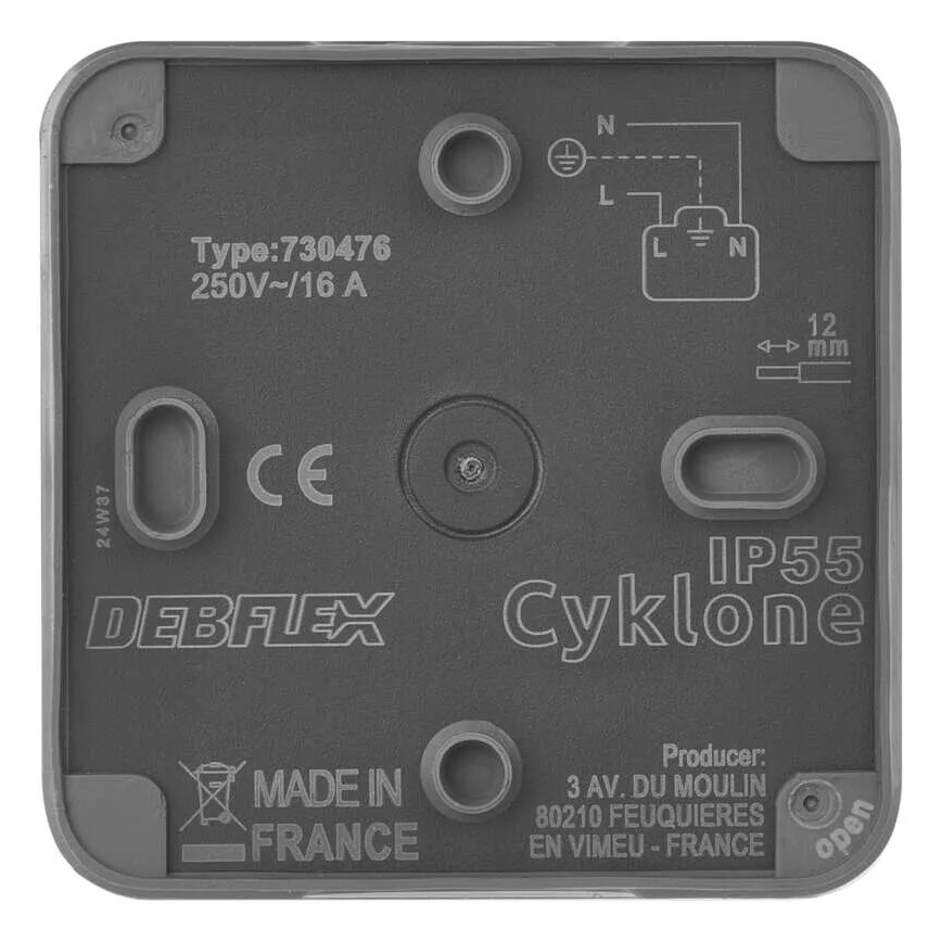 Prise pour zones humides IP55