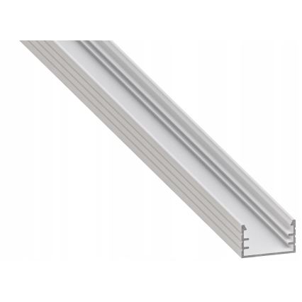 Profilé encastrable pour rubans LED, 1 m, blanc