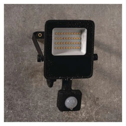 Projecteur avec détecteur VISIO LED/20W/230V 4000K IP65