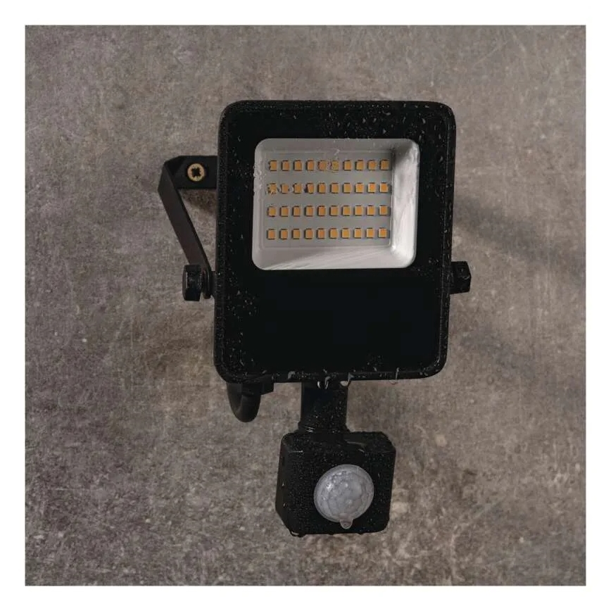 Projecteur avec détecteur VISIO LED/20W/230V 4000K IP65