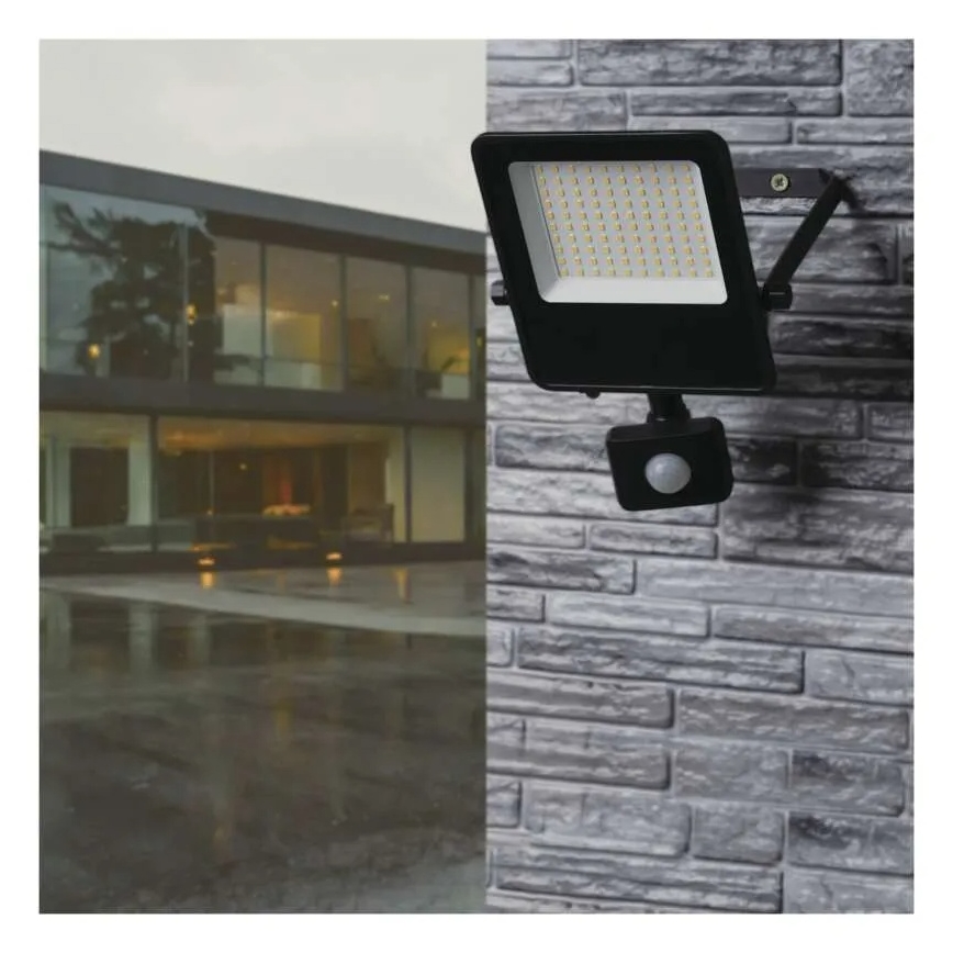 Projecteur avec détecteur VISIO LED/50W/230V 4000K IP65