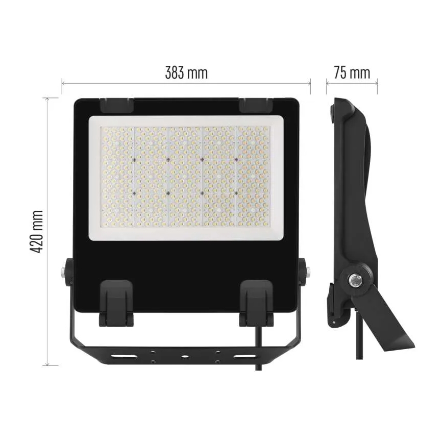 Projecteur AVENO LED/200W/230V 4000K 32000 lm IP66 noir