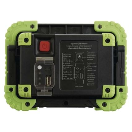 Projecteur COB rechargeable LED/3,7V 3000 mAh IP44