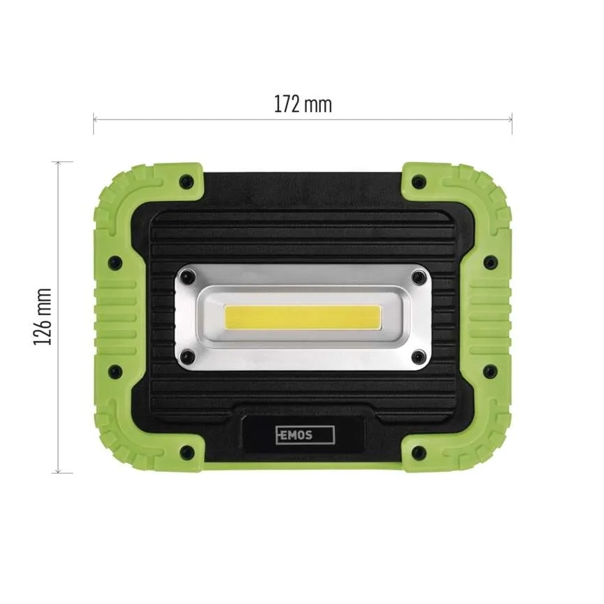 Projecteur COB rechargeable LED/3,7V 3000 mAh IP44
