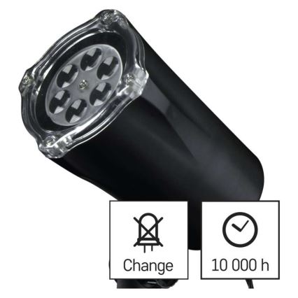 Projecteur de noël extérieur LED/3,6W/230V IP44 blanc froid