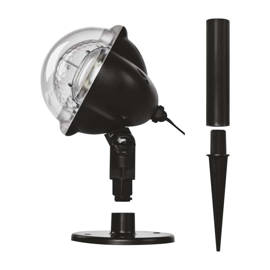 Projecteur de noël extérieur LED/4W/230V IP44 blanc chaud/froid