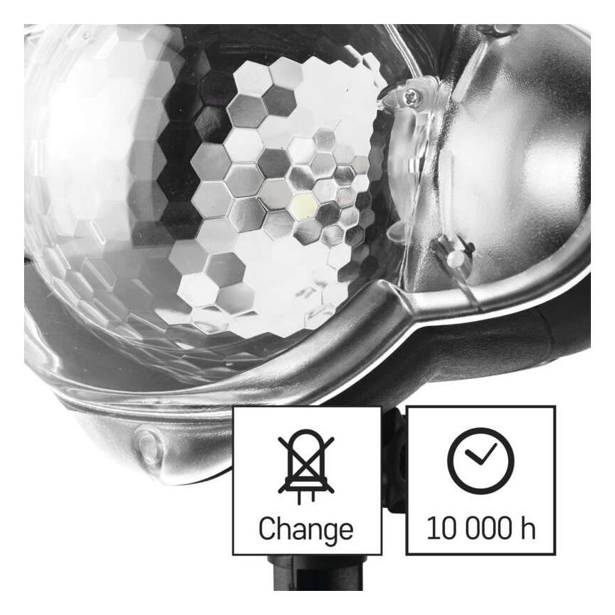 Projecteur de noël extérieur LED/4W/230V IP44 blanc chaud/froid