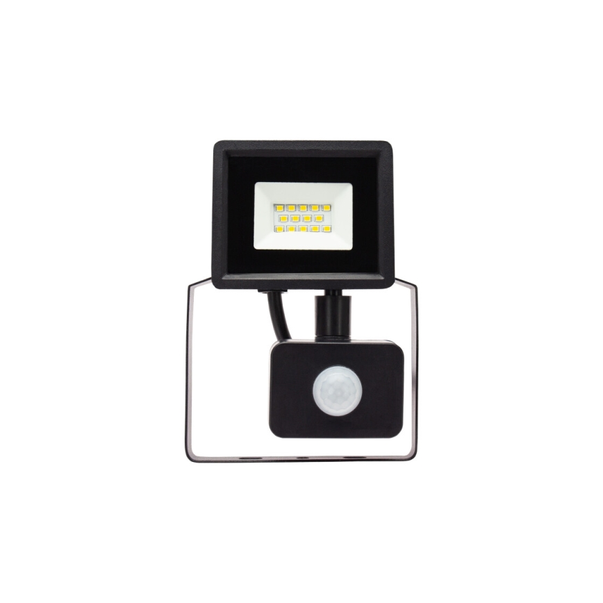 Projecteur d'extérieur avec détecteur NOCTIS LUX 3 LED/10W/230V 4000K IP44 noir